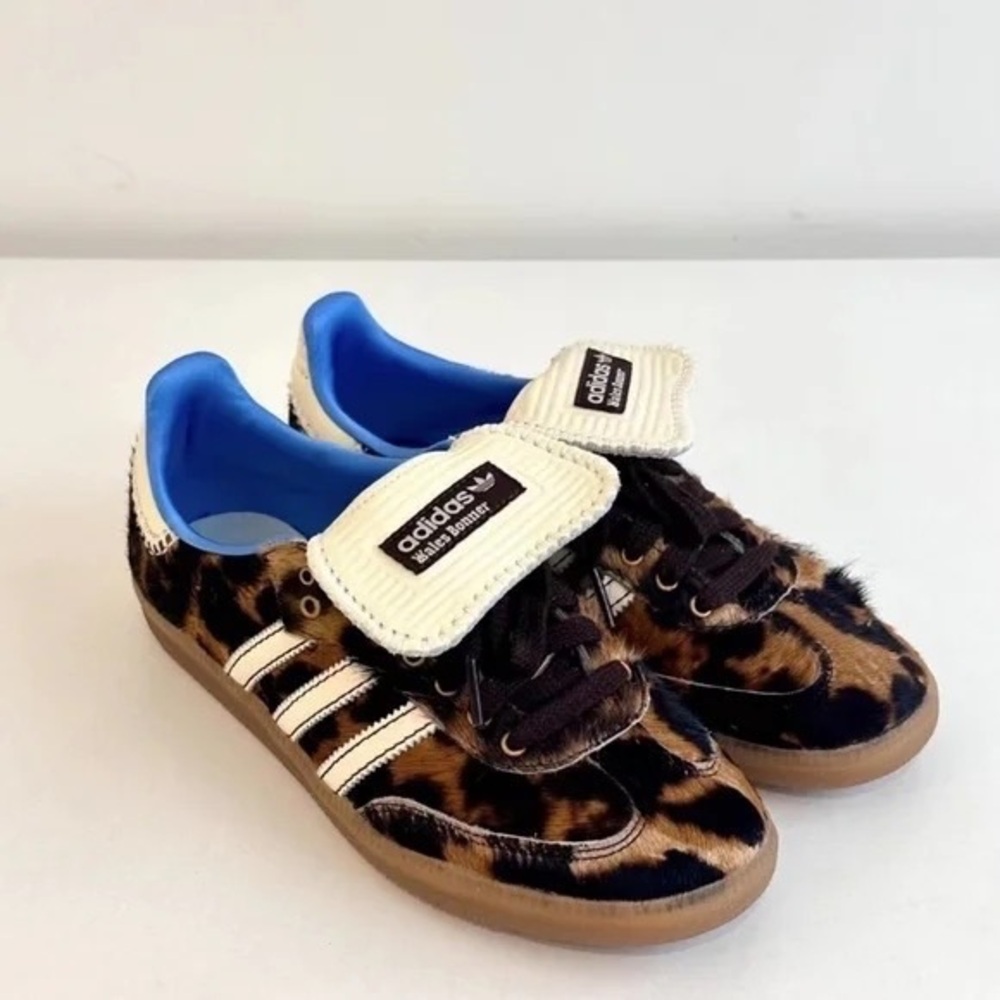 Adidas Wales Bonner Samba Pony Leopard Print